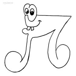 Dibujo para colorear: Notas Musicales (Música) #176881 - Dibujos para Colorear e Imprimir Gratis