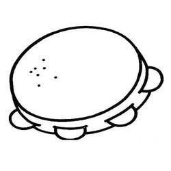 Dibujo para colorear: Pandereta (Música) #176913 - Dibujos para Colorear e Imprimir Gratis