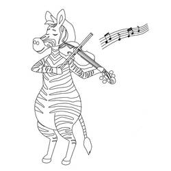 Dibujo para colorear: Violín (Música) #176945 - Dibujos para Colorear e Imprimir Gratis