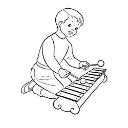 Dibujo para colorear: Xilófono (Música) #200977 - Dibujos para Colorear e Imprimir Gratis