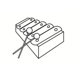 Dibujo para colorear: Xilófono (Música) #200989 - Dibujos para Colorear e Imprimir Gratis