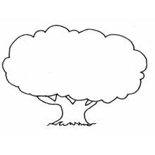 Dibujos para colorear: Árbol - Dibujos para Colorear e Imprimir Gratis