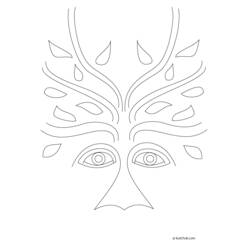 Dibujo Árbol (Naturaleza y Estaciones) #154823 para imprimir y colorear