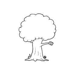 Dibujo Árbol (Naturaleza y Estaciones) #190470 para imprimir y colorear