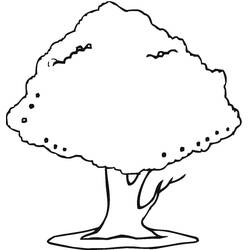 Dibujo Árbol (Naturaleza y Estaciones) #190482 para imprimir y colorear
