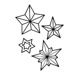 Dibujo para colorear: Copo de Nieve (Naturaleza y Estaciones) #160478 - Dibujos para Colorear e Imprimir Gratis