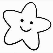 Dibujos para colorear: Estrellas - Dibujos para Colorear e Imprimir Gratis
