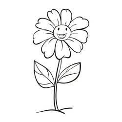 Dibujo para colorear: Flor (Naturaleza y Estaciones) #181733 - Dibujos para Colorear e Imprimir Gratis