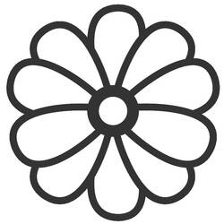 Dibujo para colorear: Flores (Naturaleza y Estaciones) #154999 - Dibujos para Colorear e Imprimir Gratis