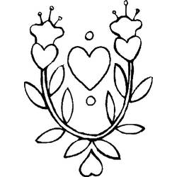Dibujo para colorear: Flores (Naturaleza y Estaciones) #155019 - Dibujos para Colorear e Imprimir Gratis
