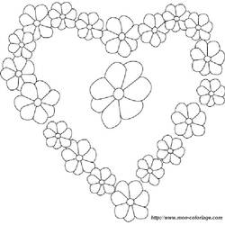 Dibujo para colorear: Flores (Naturaleza y Estaciones) #155188 - Dibujos para Colorear e Imprimir Gratis