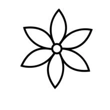 Dibujos para colorear: Flores - Dibujos para Colorear e Imprimir Gratis