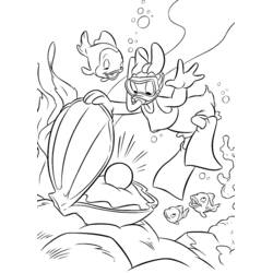 Dibujo para colorear: Fondo Marino (Naturaleza y Estaciones) #160176 - Dibujos para Colorear e Imprimir Gratis