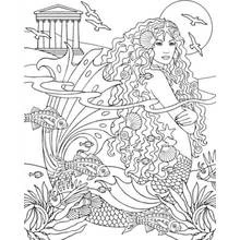 Dibujo para colorear: Fondo Marino (Naturaleza y Estaciones) #160179 - Dibujos para Colorear e Imprimir Gratis