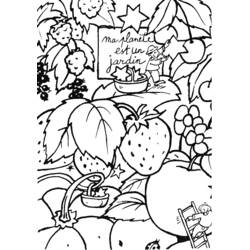 Dibujo para colorear: Jardín (Naturaleza y Estaciones) #166352 - Dibujos para Colorear e Imprimir Gratis