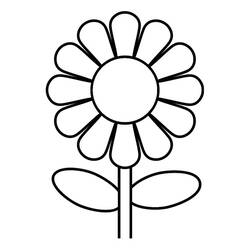 Dibujos para colorear: Margarita - Dibujos para Colorear e Imprimir Gratis