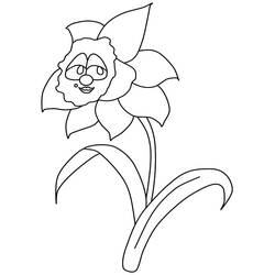 Dibujos para colorear: Narciso - Dibujos para Colorear e Imprimir Gratis