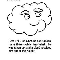 Dibujo Nube (Naturaleza y Estaciones) #157401 para imprimir y colorear