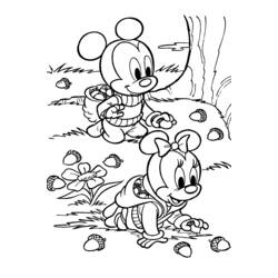 Dibujo para colorear: Otoño (Naturaleza y Estaciones) #164038 - Dibujos para Colorear e Imprimir Gratis