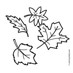 Dibujo para colorear: Otoño (Naturaleza y Estaciones) #164051 - Dibujos para Colorear e Imprimir Gratis