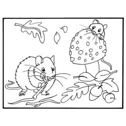 Dibujo para colorear: Otoño (Naturaleza y Estaciones) #164055 - Dibujos para Colorear e Imprimir Gratis