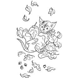 Dibujo para colorear: Otoño (Naturaleza y Estaciones) #164058 - Dibujos para Colorear e Imprimir Gratis
