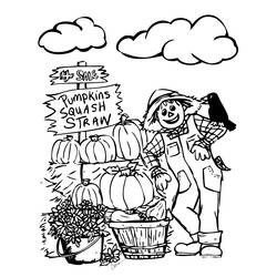 Dibujo para colorear: Otoño (Naturaleza y Estaciones) #164070 - Dibujos para Colorear e Imprimir Gratis