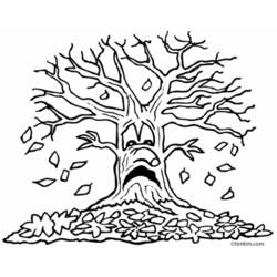 Dibujo para colorear: Otoño (Naturaleza y Estaciones) #164071 - Dibujos para Colorear e Imprimir Gratis