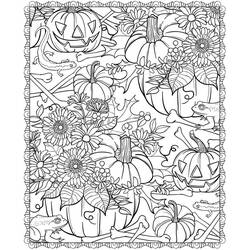 Dibujo para colorear: Otoño (Naturaleza y Estaciones) #164130 - Dibujos para Colorear e Imprimir Gratis