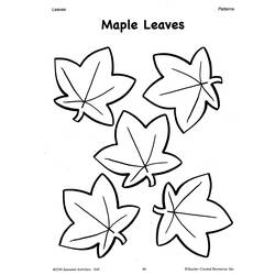 Dibujo para colorear: Otoño (Naturaleza y Estaciones) #164279 - Dibujos para Colorear e Imprimir Gratis