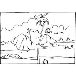 Dibujo para colorear: Paisaje (Naturaleza y Estaciones) #193993 - Dibujos para Colorear e Imprimir Gratis
