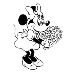 Dibujo para colorear: Ramo de Flores (Naturaleza y Estaciones) #160916 - Dibujos para Colorear e Imprimir Gratis