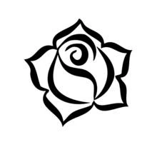 Dibujos para colorear: Rosas - Dibujos para Colorear e Imprimir Gratis