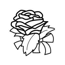 Dibujo Rosas (Naturaleza y Estaciones) #162019 para imprimir y colorear