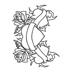 Dibujo Rosas (Naturaleza y Estaciones) #176494 para imprimir y colorear