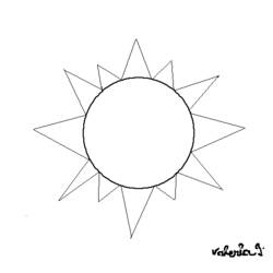 Dibujo Sol (Naturaleza y Estaciones) #157966 para imprimir y colorear