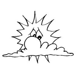 Dibujo Sol (Naturaleza y Estaciones) #157987 para imprimir y colorear