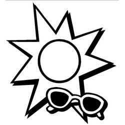 Dibujo Sol (Naturaleza y Estaciones) #158125 para imprimir y colorear