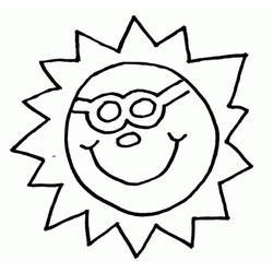 Dibujo Sol (Naturaleza y Estaciones) #172441 para imprimir y colorear