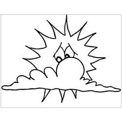 Dibujo Sol (Naturaleza y Estaciones) #172487 para imprimir y colorear