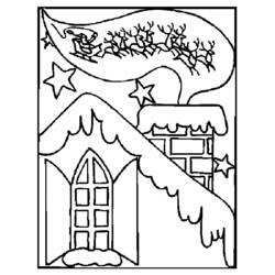 Dibujo Temporada de Invierno (Naturaleza y Estaciones) #164416 para imprimir y colorear