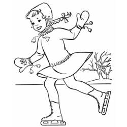 Dibujo Temporada de Invierno (Naturaleza y Estaciones) #164437 para imprimir y colorear