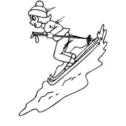 Dibujo Temporada de Invierno (Naturaleza y Estaciones) #164495 para imprimir y colorear