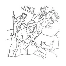 Dibujo Temporada de Invierno (Naturaleza y Estaciones) #164505 para imprimir y colorear