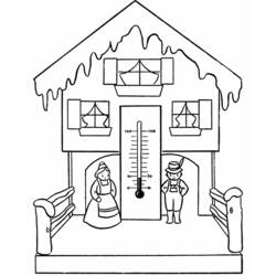 Dibujo Temporada de Invierno (Naturaleza y Estaciones) #164546 para imprimir y colorear