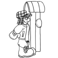 Dibujo Temporada de Invierno (Naturaleza y Estaciones) #164597 para imprimir y colorear