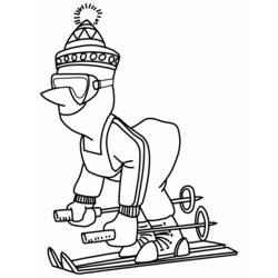 Dibujo Temporada de Invierno (Naturaleza y Estaciones) #164599 para imprimir y colorear