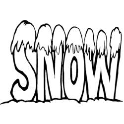 Dibujo Temporada de Invierno (Naturaleza y Estaciones) #164604 para imprimir y colorear