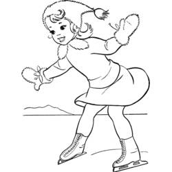 Dibujo Temporada de Invierno (Naturaleza y Estaciones) #164674 para imprimir y colorear