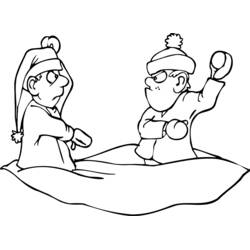 Dibujo Temporada de Invierno (Naturaleza y Estaciones) #164692 para imprimir y colorear